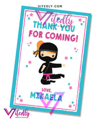 American Ninja Warrior Thank you card
