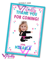 American Ninja Warrior Thank you card