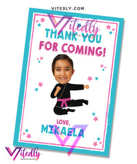 American Ninja Warrior Thank you card