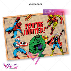 Avengers back design