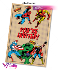 Avengers back design