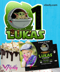 Baby Yoda Cake Topper