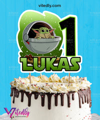 Baby Yoda Cake Topper