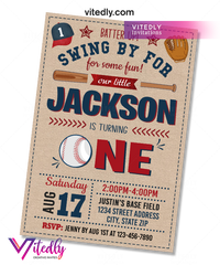 Baseball Invitation