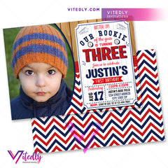 Baseball Invitations, Baseball Birthday Invitations, Baseball Party Invitation, Baseball Themed Birthday Party, First Birthday Invitation