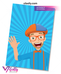 Blippi Back Design