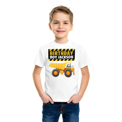 Construction Birthday T-Shirt
