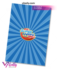 DC Superhero Girl Back Design