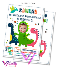 Dinosaur Invitation