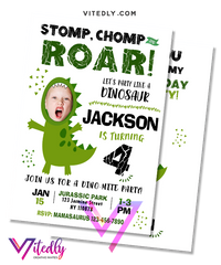 Dinosaur Invitation