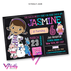 Doc McStuffins Birthday Invitation
