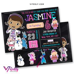 Doc McStuffins Invitation