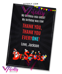 Dr Seuss Thank you card