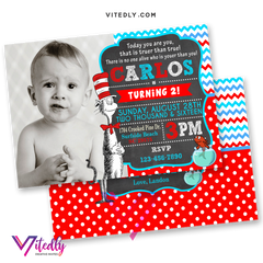 Dr Seuss Invitations