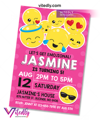 Emoji Birthday Invitation