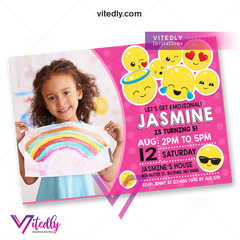 Emoji Birthday Party Invitation