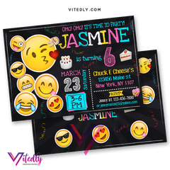 Emoji Birthday Invitation