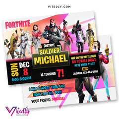 Fortnite Invitations Season 9