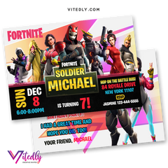 Fortnite Invitations Season 9