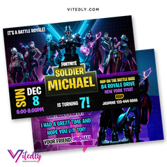 Fortnite Invitations Season 10