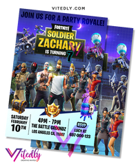 Fortnite Invitation Season 5