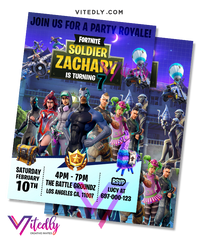 Fortnite Invitation Season 4