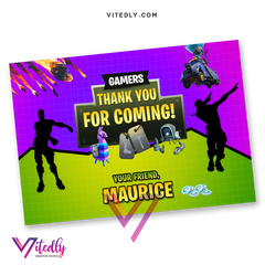 DJ Marshmello Thank you card