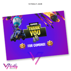 DJ Marshmello Thank you card