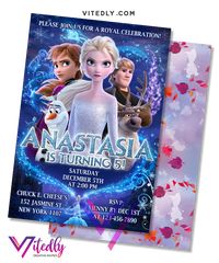 Frozen 2 Invitation