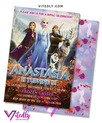 Frozen 2 Invitation