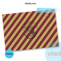 Harry Potter Birthday Invitation | Harry Potter Invitation