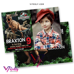 Jurassic World Invitation