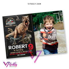 Jurassic World Invitation