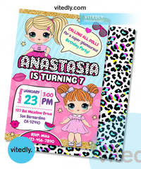 LOL Birthday Invitation, LOL Invitation