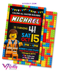 Lego Invitation