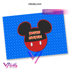 Mickey Mouse back design