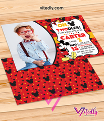 Mickey Mouse Birthday Invitation!
