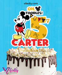 Mickey Mouse Cake Topper