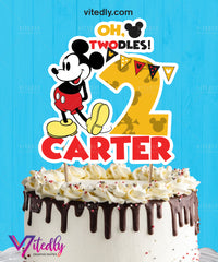 Mickey Mouse Cake Topper