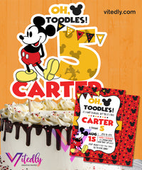 Mickey Mouse Cake Topper