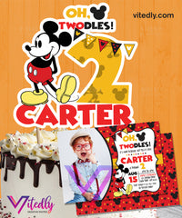 Mickey Mouse Cake Topper