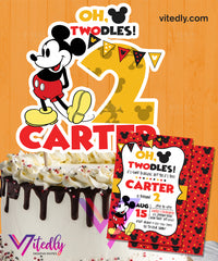 Mickey Mouse Cake Topper