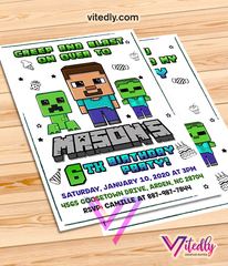 Minecraft Invitation