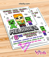 Minecraft Invitation