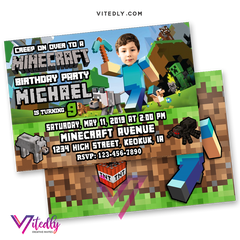 Minecraft Invitations
