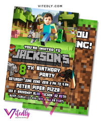 Minecraft Invitations