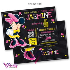 Minnie Mouse Invitation