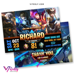 Mobile Legends Invitation