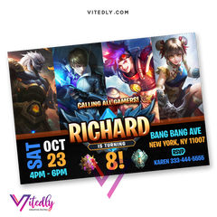 Mobile Legends Invitation