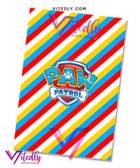 Paw Patrol Back Design